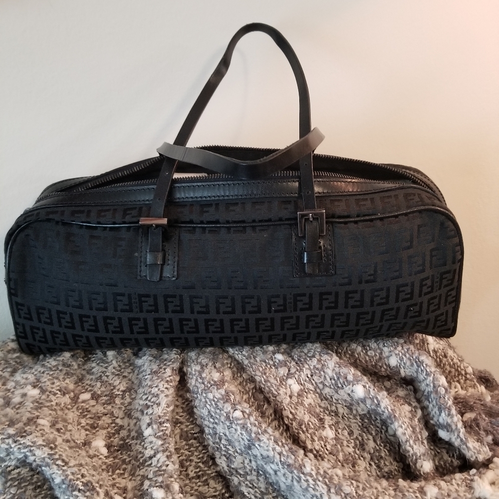 Vintage Fendi Zucchino Handbag